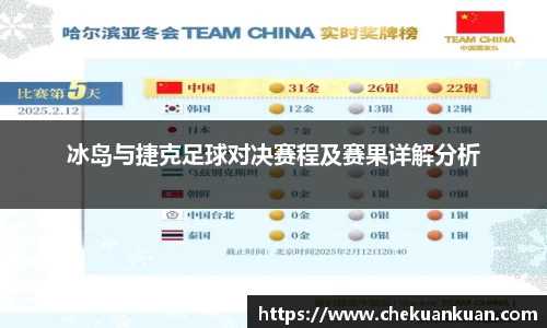 冰岛与捷克足球对决赛程及赛果详解分析